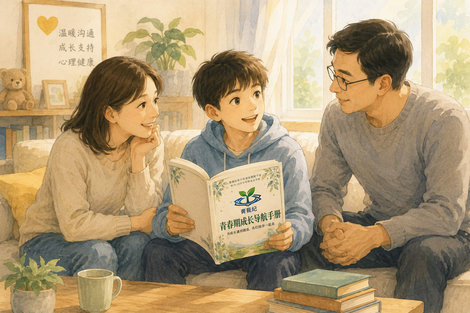 菁莪纪发布《青春导航手册》：从121个家庭场景出发，陪父母读懂青春期孩子